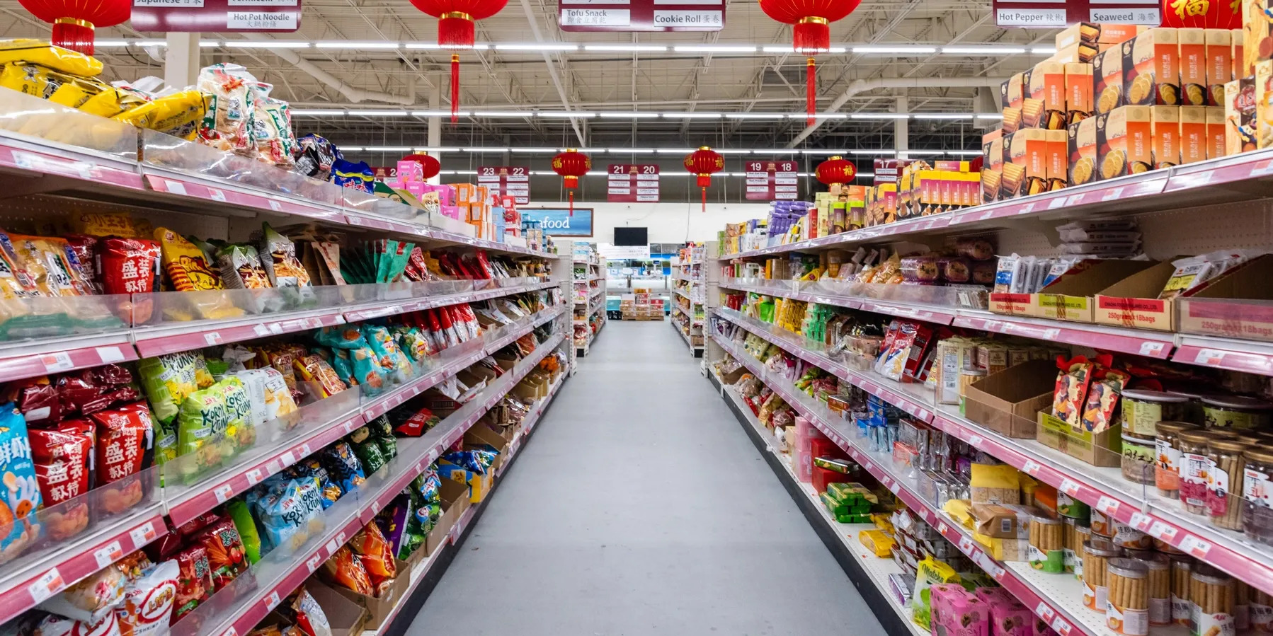 Inside 168 Asian Mart